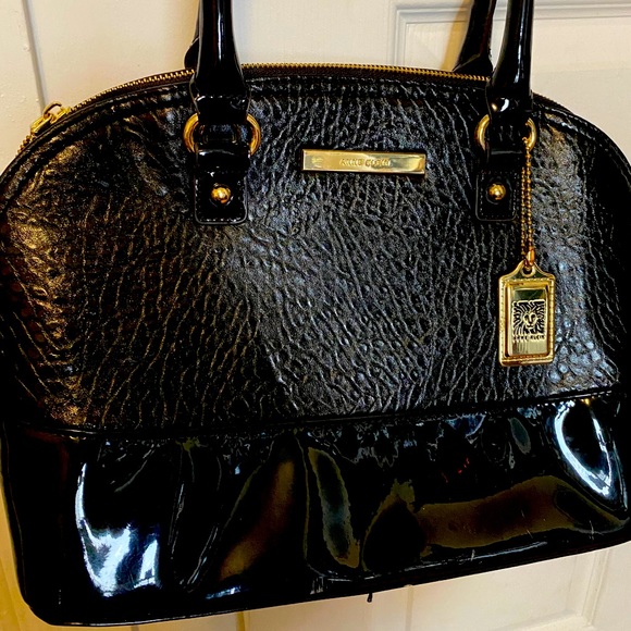 Anne Klein Black Purse- great condition - Picture 1 of 2